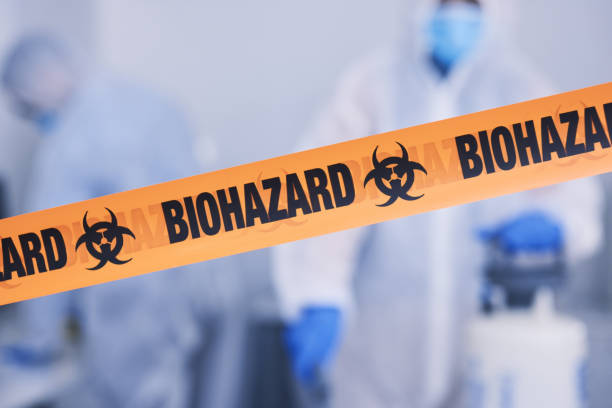 Professional Drug Lab Cleanup technician working in Hopkins, MI